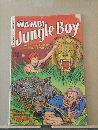 Wambi Jungle Boy 10 Jungle Comic Rd1199
