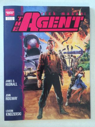 Rick Mason The Agent Graphic Novel Vf James Hudnall John Ridgway