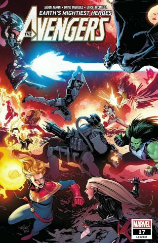 Avengers 17 Thor She - Hulk Captain Marvel Comic 1st Print 2018 Unread Nm