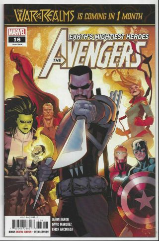 Avengers 16 Thor She - Hulk Captain Marvel Comic 1st Print 2018 Unread Nm