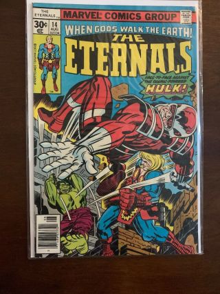 Marvel Comics - The Eternals 14 - August 1977 - (m3a)