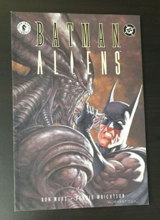 Batman Aliens 2 Book Two Dark Horse Dc 1997 Comic Book Softcover