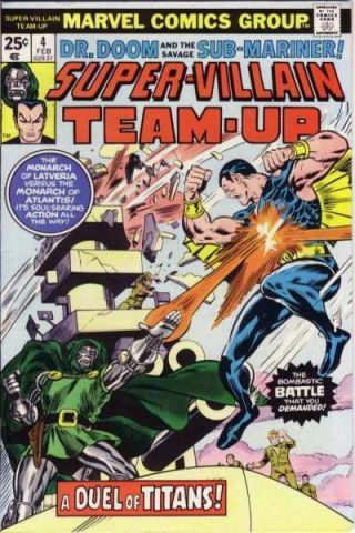 - Villain Team - Up 4 In Fine Minus.  Marvel Comics [ P3]