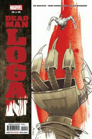 Dead Man Logan 10 Main Cover Marvel Comic 1st Print 2019 Unread Nm