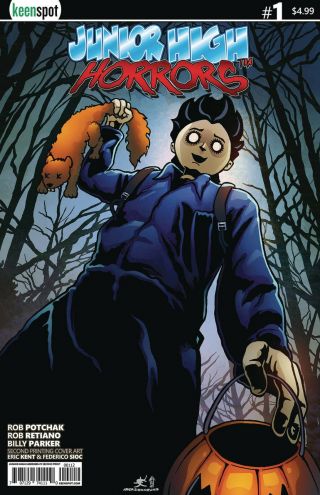 Junior High Horrors 1 2nd Printing Halloween Var Keenspot Comics Michael Myers