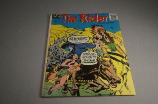 June 1957 The Rider No.  2 Comic Book - Ajax