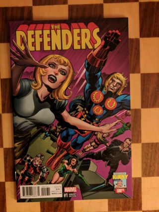 The Defenders 1 Jack Kirby 100th Birthday 1:10 Incentive Variant Cover Nm