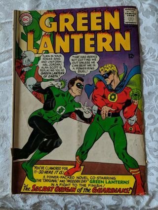 Dc 40 Green Lantern Dec 1965 The Secret Origin Of The Guardians