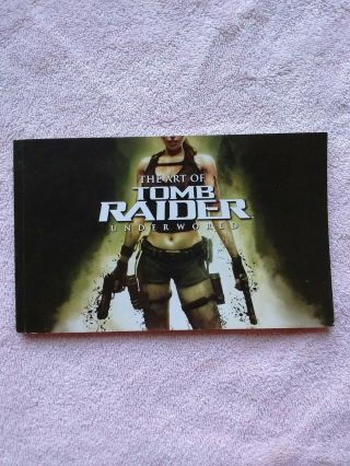 The Art Of Tomb Raider: Underworld Promotional Art Book 2008 Eidos Promo