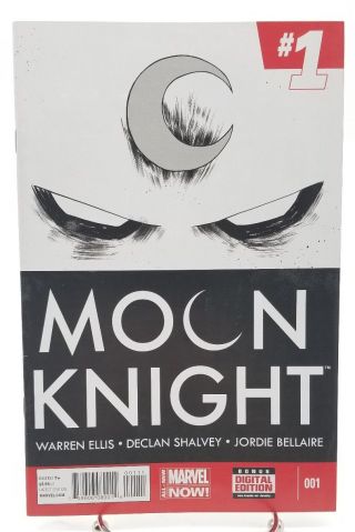 Moon Knight 1 First Print Volume 7 May 2014 Marvel Comic Book Warren Ellis