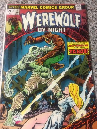 Werewolf By Night 13 Bronze Age Marvel Horror