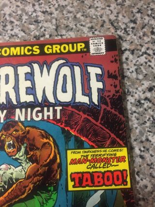 Werewolf by Night 13 Bronze Age Marvel Horror 4