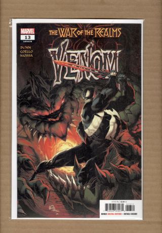 Venom 13 Cover A Symbiote War Of The Realms Tie - In Marvel 2019