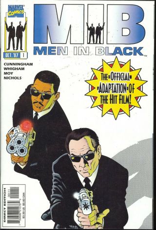 Mib Men In Black Official Movie Adaption (marvel) (1997) 1