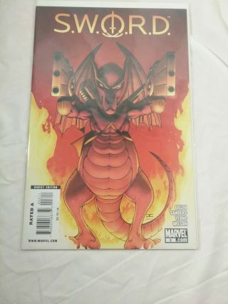 X - Men S.  W.  O.  R.  D.  1 - 5 (2010) Marvel Comics Complete Limited Mini Series NM 4