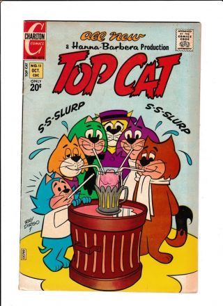 Top Cat 13 [1972 Vg,  ] Ice Cream Cover