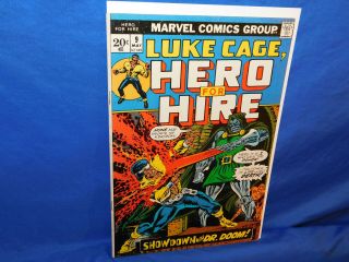 Marvel Comics Luke Cage 9 Where Angels Fear To Tread 1973 Doctor Doom