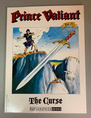 1995 Prince Valiant • Vol 25 The Curse • Hal Foster • Fantagraphics 1st Print