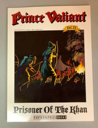 1993 Prince Valiant • Vol 21 Prisoner Of The Kahn • Hal Foster • 1st Print