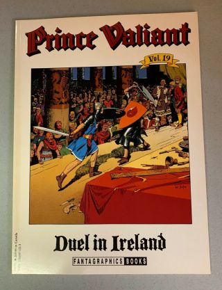1993 Prince Valiant • Vol 19 Duel In Ireland • H Foster • Fantagraphic 1st Print