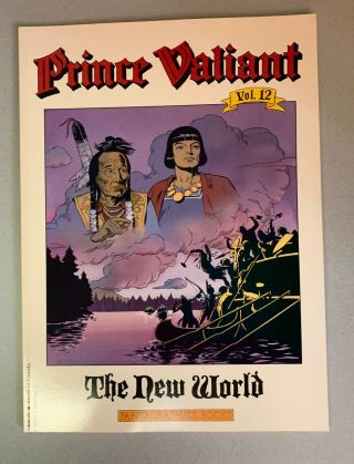 1991 Prince Valiant • Vol 12 The World • H Foster • Fantagraphics 1st Print