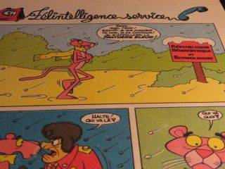1976 THE PINK PANTHER LA PANTHERE ROSE 16 COMIC BOOK LEARN FRENCH 3