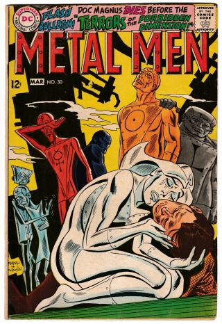 Metal Men 30 (dc,  1965) Vg,