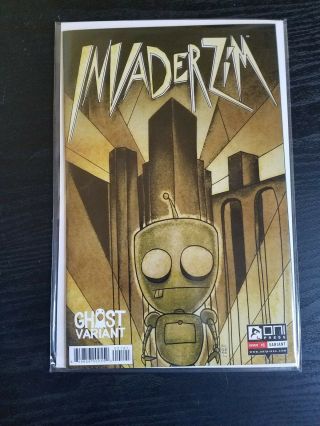 Invader Zim 1 Ghost Variant By Kc Green
