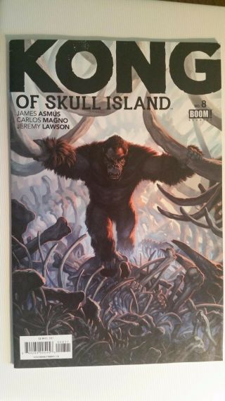Kong Of Skull Island 8 Boom Comic 2017 1st Print Vf,  Ships T - Folder