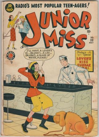 Junior Miss Comic Book Vol.  1,  No.  38 May 1950 Fair