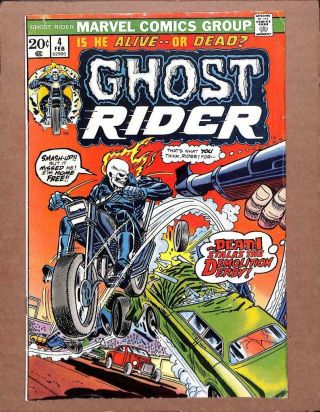 Ghost Rider 4 - - Johnny Blaze Dead Or Alive? Marvel Comics