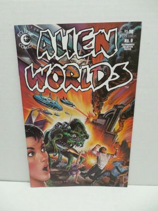 Alien Worlds Eclipse Comic Book 8 Pound Cover Art Al Williamson Steacy Holmes