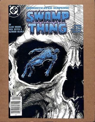 The Saga Of Swamp Thing 56 - Near 9.  8 Nm - Dc Shop Our Comics