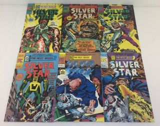1983 Pacific Comics Silver Star 1 2 3 4 5 6 Full Set Jack Kirby
