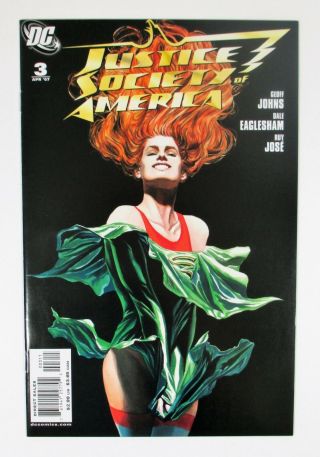 Justice Society Of America 3 Nm - Alex Ross Cover Jsa Dc Comics 2007