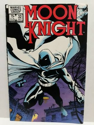 Moon Knight 32 (july 1983) Vol 1 Marvel Comics Vf -