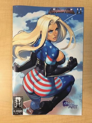 Patriotika 2 Above The Clouds Variant Cover By Chuck Pires Mount Olympus Comics