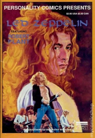 Personality Comics Presents Led Zeppelin 1 1992 Fn,  6.  5 Stock Image