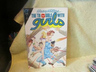 Adult Comic The Trouble With Girls No.  1 & No 2 Nm