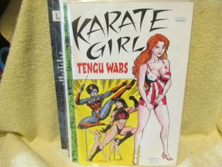 Adult Comics Karate Girl Tencu Wars Number Two Nm