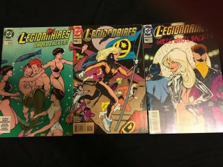 Legionnaires 7,  14,  And 16 Htf Adam Hughes Covers Dc 1994 Newsstand