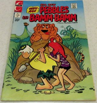 The Flintstones Pebbles & Bamm Bamm 4,  1972 Charlton,  (fn,  6.  5) 30 Off Guide