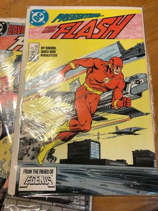 DC Comics Flash 1987 1 - 8 Comic Books,  Annual 1 3