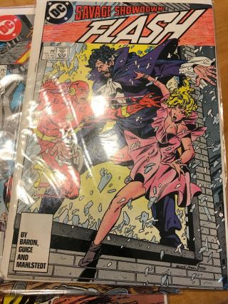 DC Comics Flash 1987 1 - 8 Comic Books,  Annual 1 4