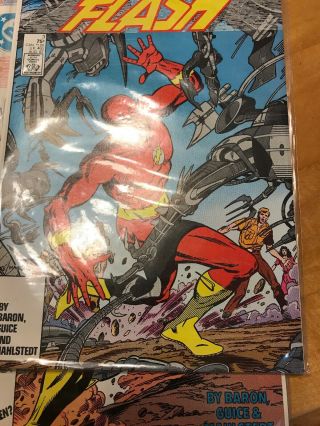 DC Comics Flash 1987 1 - 8 Comic Books,  Annual 1 5