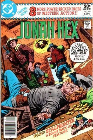 Jonah Hex (1977 Series) 40 In Very Fine.  Dc Comics [ 39]