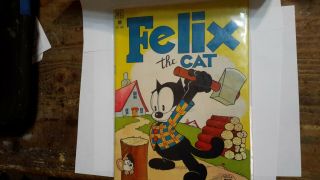 1948 Vol.  1,  Issue 5,  Felix The Cat Xf, .  Complete,  Good Spline,  Golden Era.