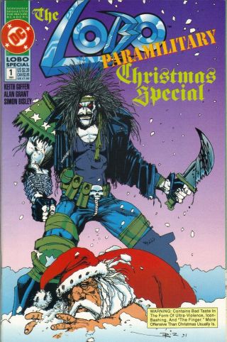The Lobo Paramilitary Christmas Special 1 One - Shot Simon Bisley Art Nm