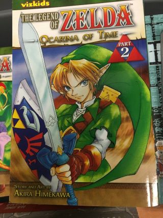 The Legend Of Zelda: Ocarina Of Time Manga Vol.  2 (viz,  2008)