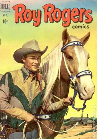 Roy Rogers Comics ( (and Trigger,  92 On) 47 1951 Vg - 3.  5 Stock Image